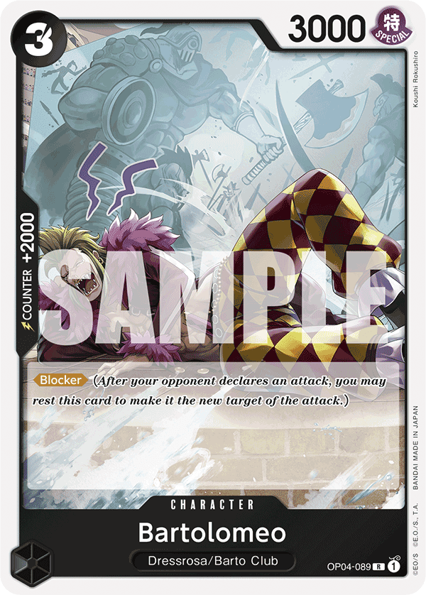 Bartolomeo (OP04-089) (Reprint)