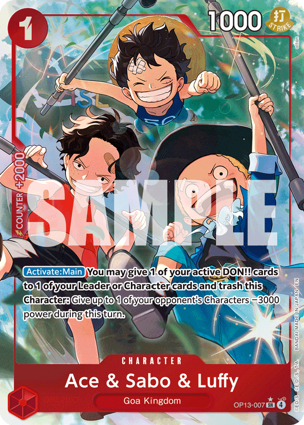 Ace & Sabo & Luffy (Alternate Art)