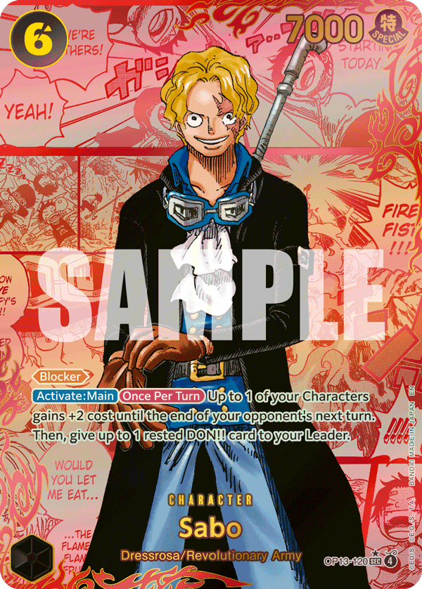 Sabo (120) (Red Super Alternate Art)