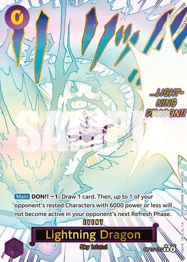 Lightning Dragon (Alternate Art)