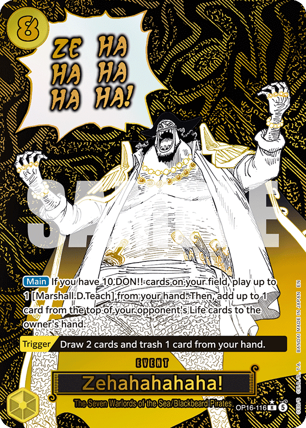 Zehahahahaha! (Alternate Art)